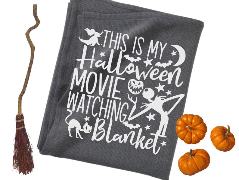 This is My Halloween Movie Watching Blanket Svg Inspired by Etsy