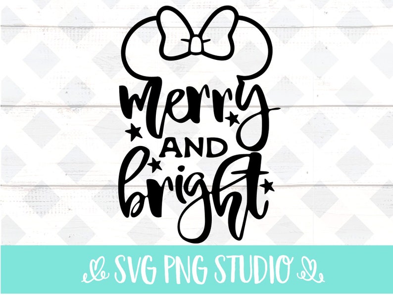 Download Merry and Bright svg Inspired by Disney svg Disney ...