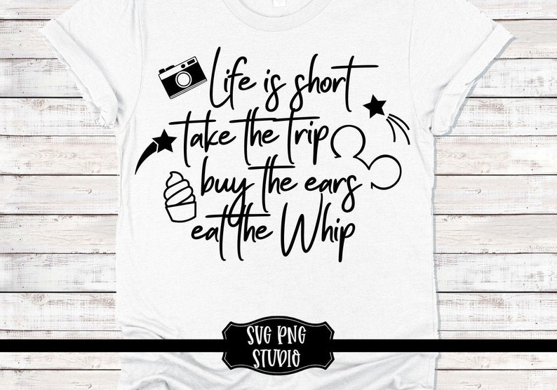 Download Disney Life is Short svg png studio3 cut file Disney Dole ...