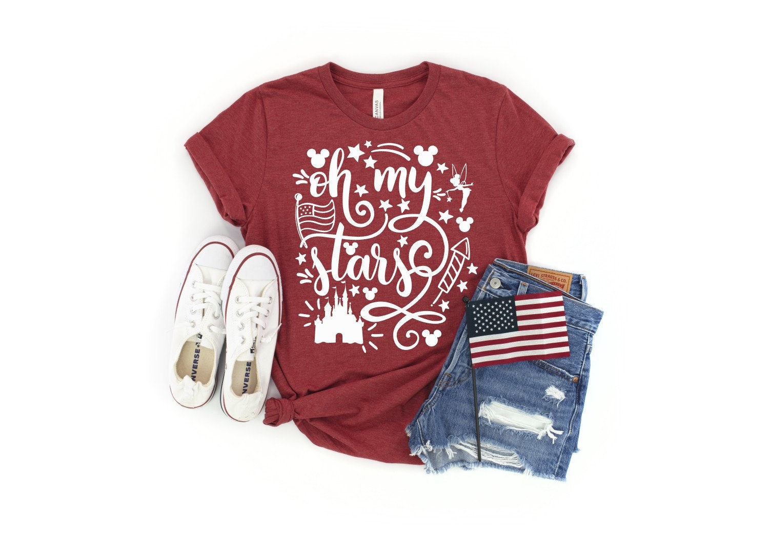 Oh my Stars svg inspired by  svg PNG 4th of July svg graphic minnie m…