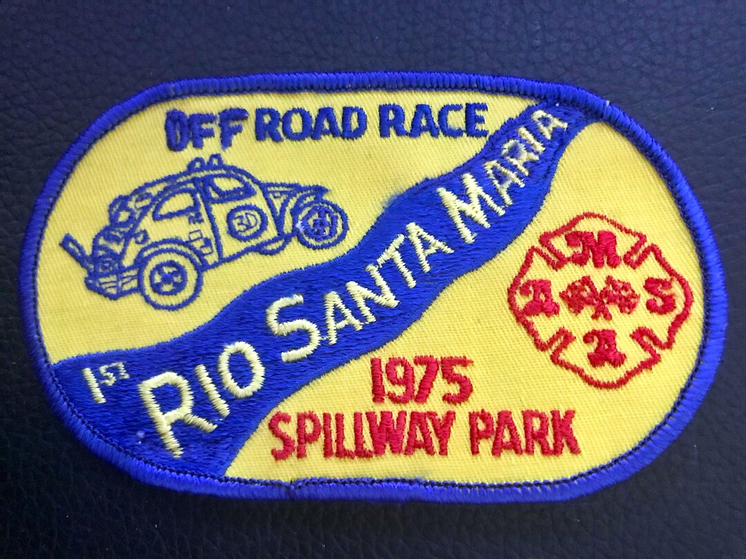 Hq Rio Patch 1975 1st Rio Santa Maria off Road Race Driver Patch at Spillway Park - Etsy