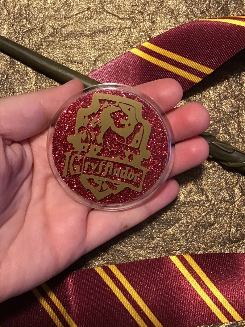 Hogwarts House Crests Sparkly PinsBadges