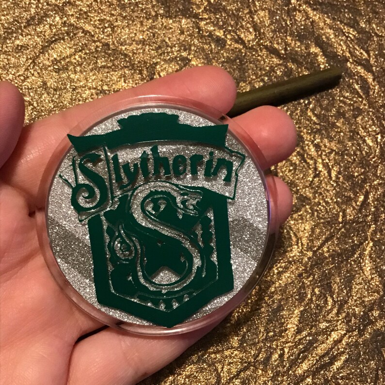 Hogwarts House Crests Sparkly PinsBadges