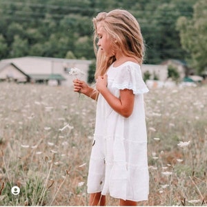 White Baby Dress Etsy