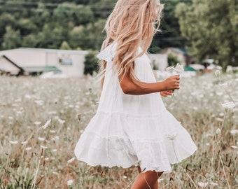 white boho dress canada