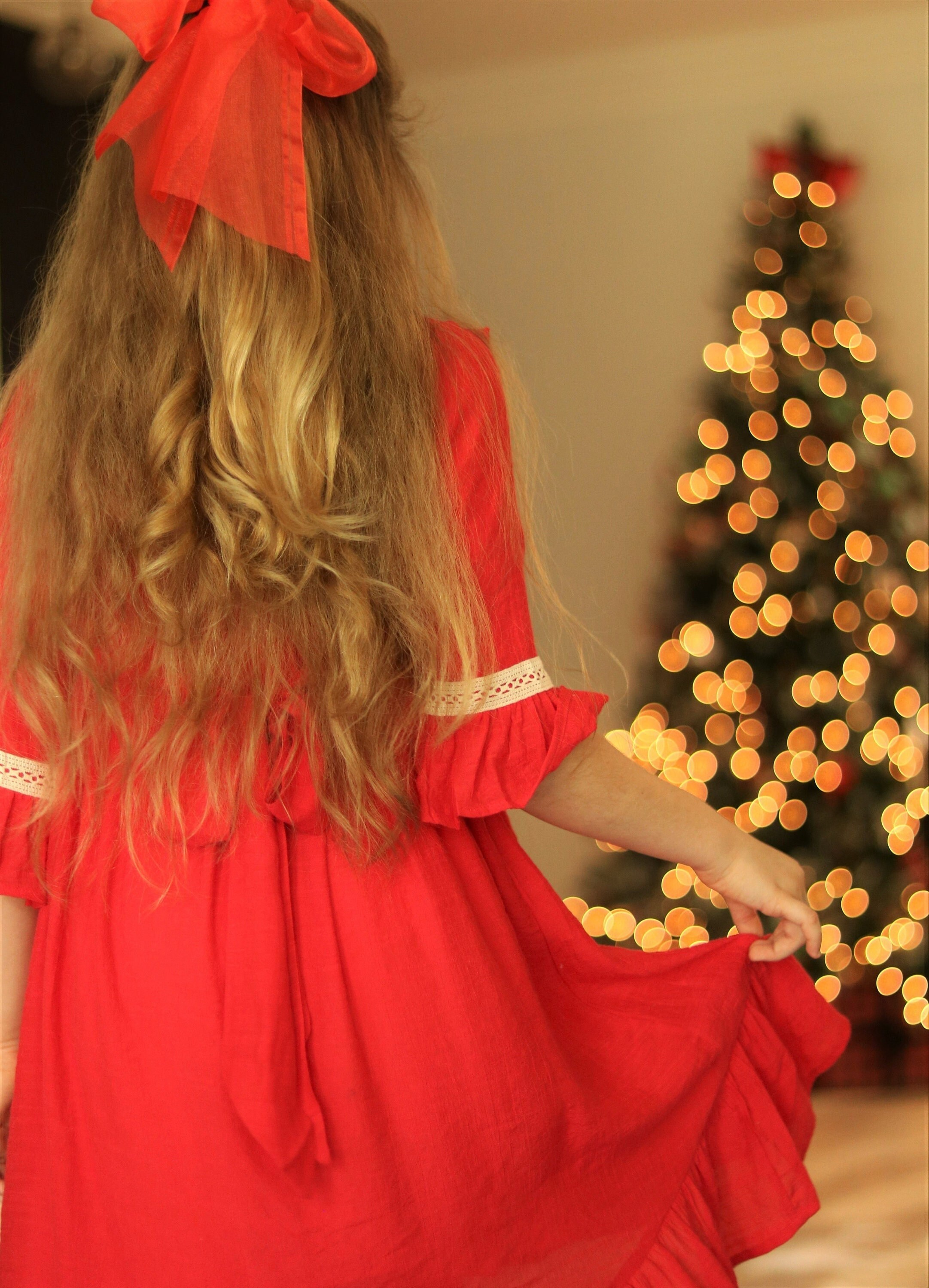 Size 16 Christmas Dress Etsy
