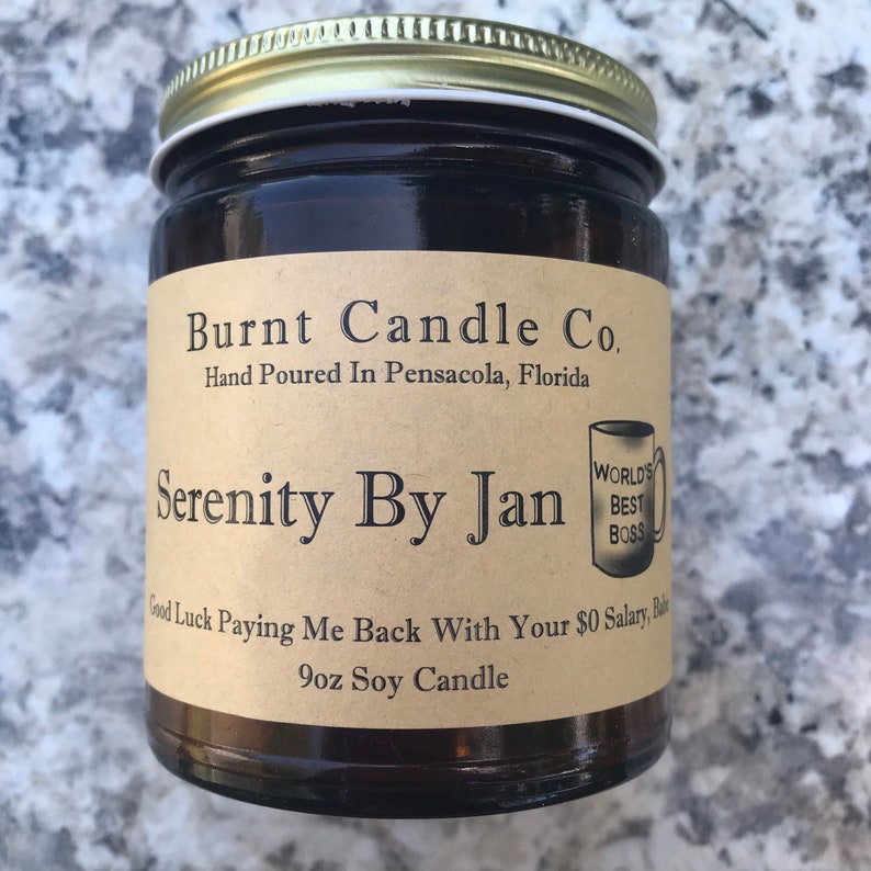 Serenity by Jan candle The Office Candle Fans of the Office Etsy