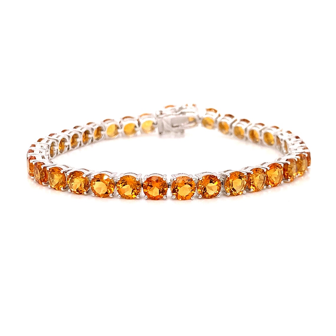Citrine and gold bracelet Clearance