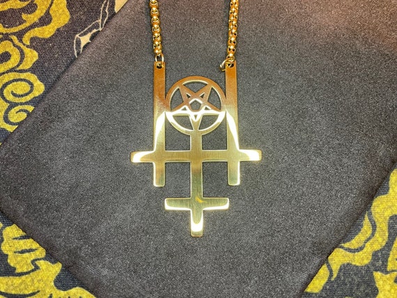 Upside Down Cross Necklace - Spencer's