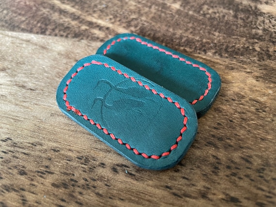 Leather Magnetic Slider Fidget 3 Magnets Version | Etsy