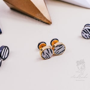 Mens Studs | Men Earrings Gold | Round Stud Earrings | Cool Men Earring | Hipster Stud Earrings | Everyday Earrings | Circle Studs For Men