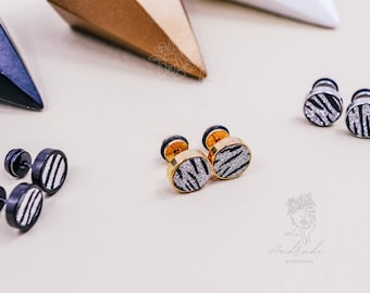 Mens Studs | Men Earrings Gold | Round Stud Earrings | Cool Men Earring | Hipster Stud Earrings | Everyday Earrings | Circle Studs For Men