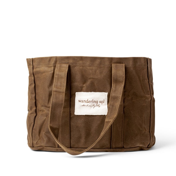 Waxed Canvas Bag Etsy