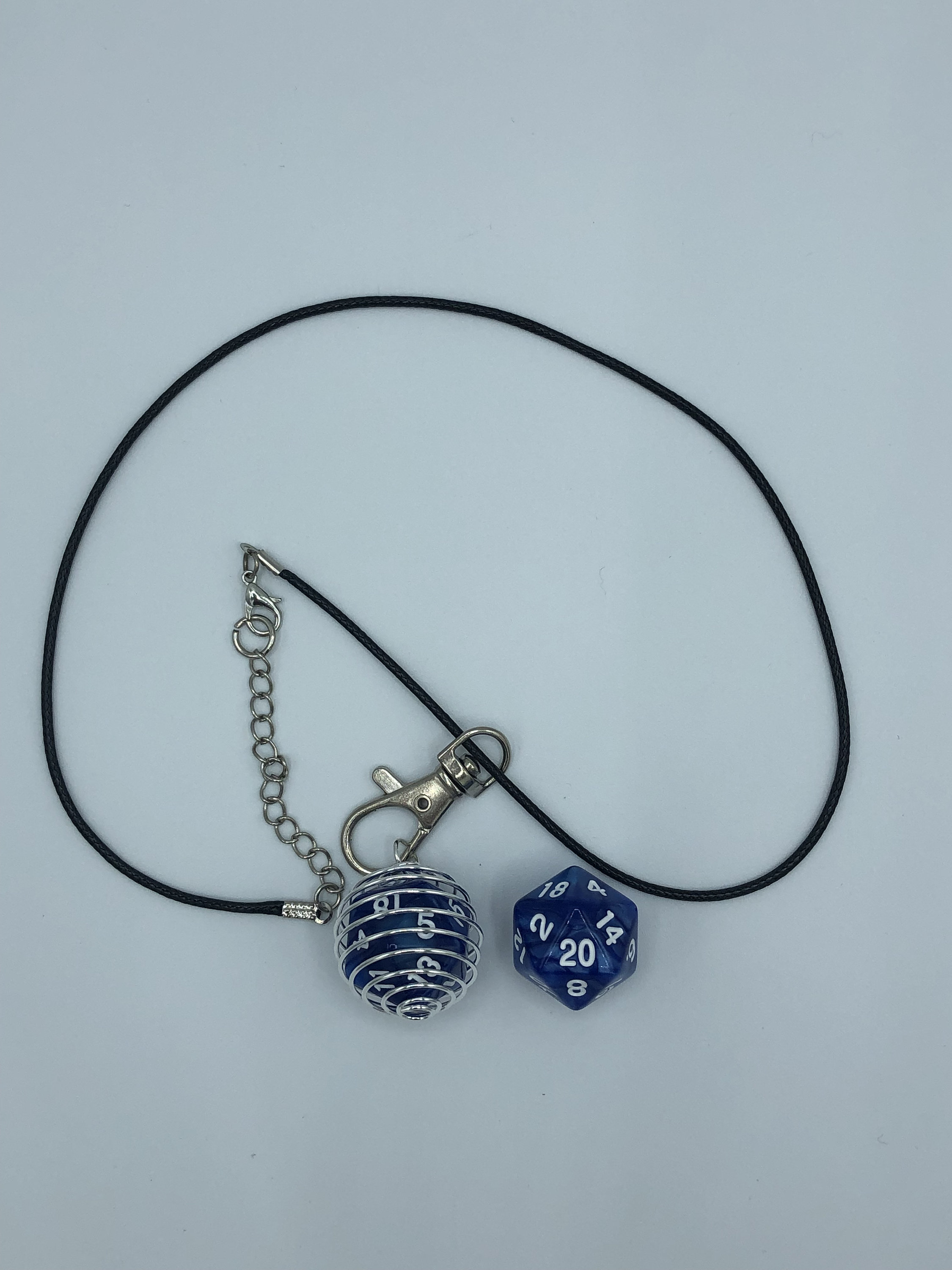 Polyhedral D20 Dice cage Necklace Dungeons & Dragons Etsy