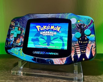 Moonbreon Umbreon VMAX Modded Backlit IPS Game Boy Advance