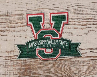 Limited Edition HBCU patch! 1950; Green and white; Mississippi; University; 4 inch; MVSU; SWAC