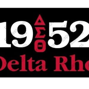 Benutzerdefinierte Delta Rho Kapitel-T-Shirts im Siebdruckverfahren