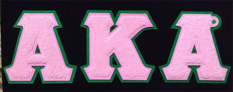 Alpha Kappa Alpha Chenille 4