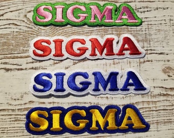 Sigma patch (iron-on)