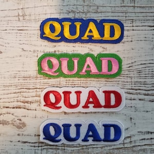 Quad Patch (strijkijzer) - Voor alle 4 liefhebbers!