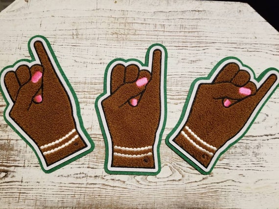 1908 - Pink And Green - Pinkies Up - Sorority Shirt 1908 - Pink And Green - Pinkies Up - Sorority Shirt