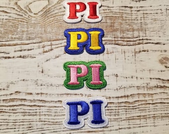Pi patch (iron-on)