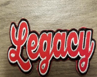 Parche Legacy - Termoadhesivo (rojo)