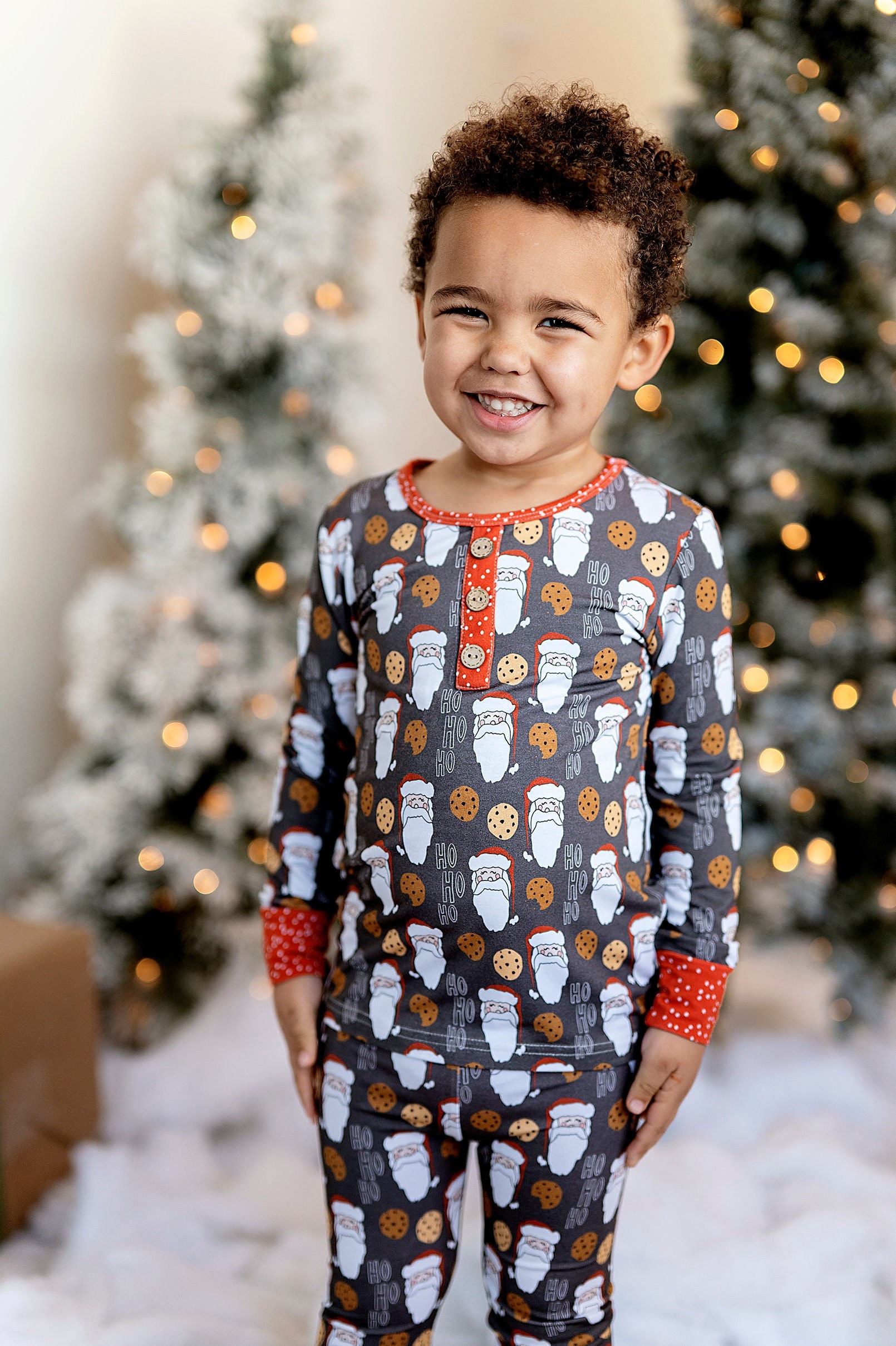 Boys holiday pajamas hot sale
