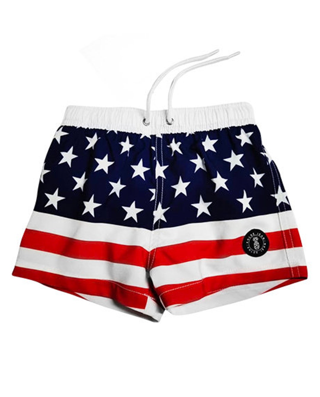 SALE Boys American Flag Swim Trunks Patriotic Swim Trunks Etsy
