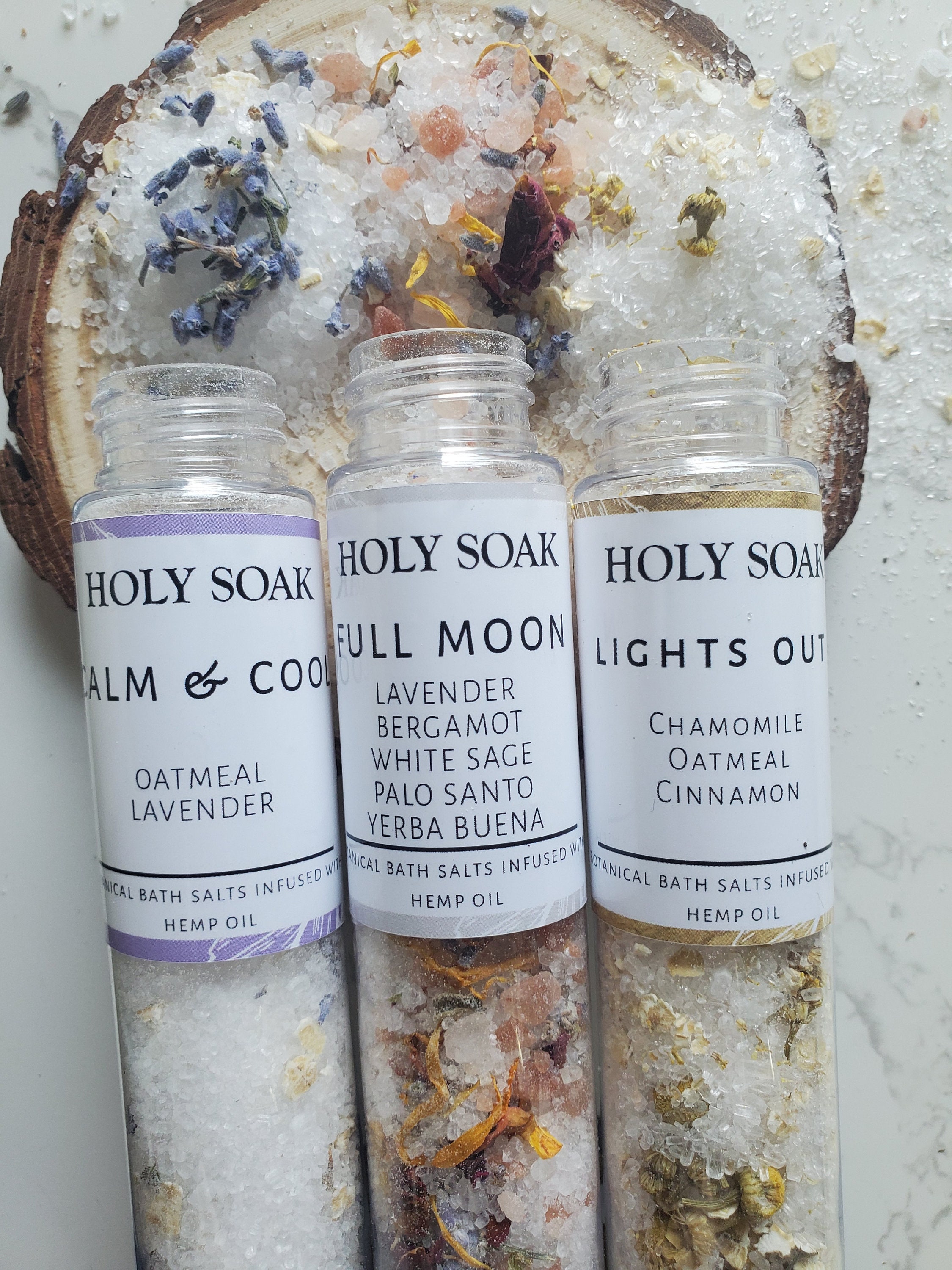 Test Tube Bath Salts relaxing Bath Salts Set Spa Gift Set Etsy Canada