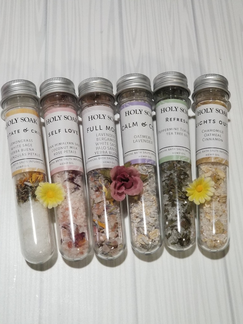 Bulk Bath Salts Wholesale Test Tube Bath Salts Bath Salts Etsy