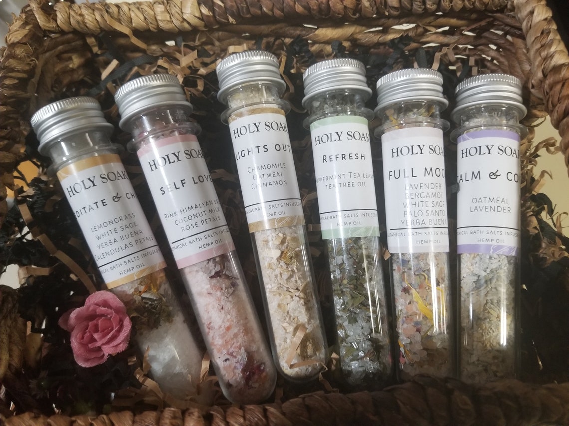 Bulk Bath Salts Wholesale Test Tube Bath Salts Bath Salts Etsy