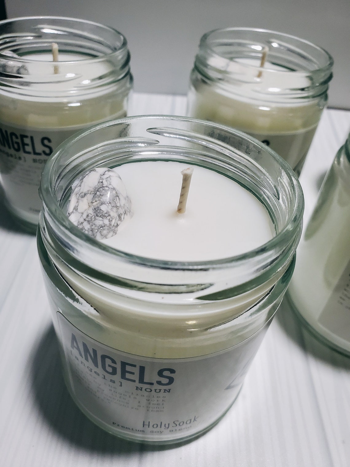 Guardian Angel Intention Candle Intention Candles Angel Etsy