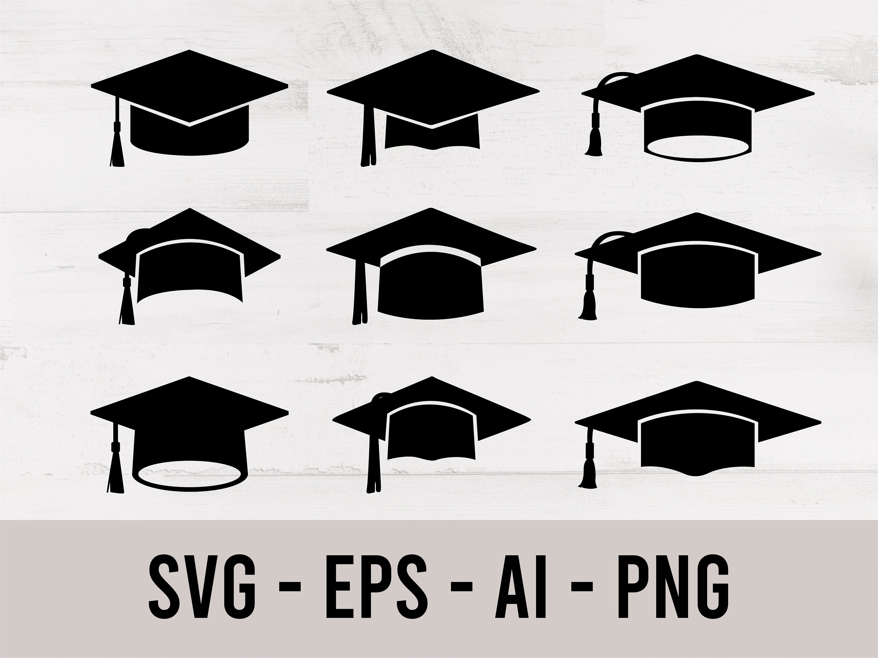 Graduation Cap Svg Graduation Svg School Svg Graduate Svg Etsy ...