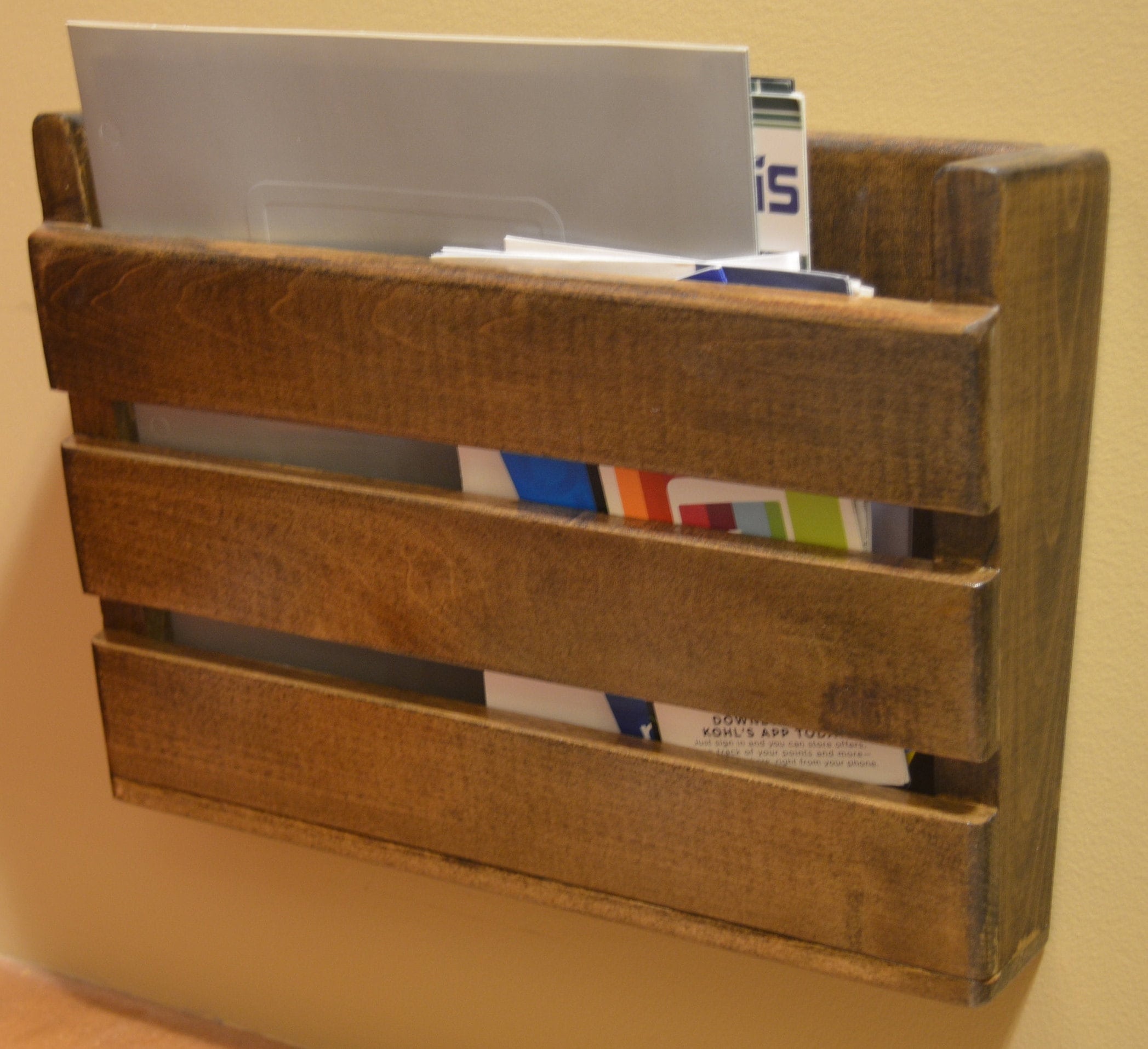 Wallmounted Desk Organizer Etsy