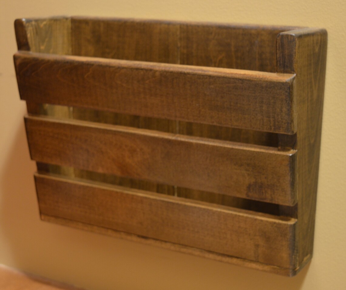 Wallmounted Desk Organizer Etsy