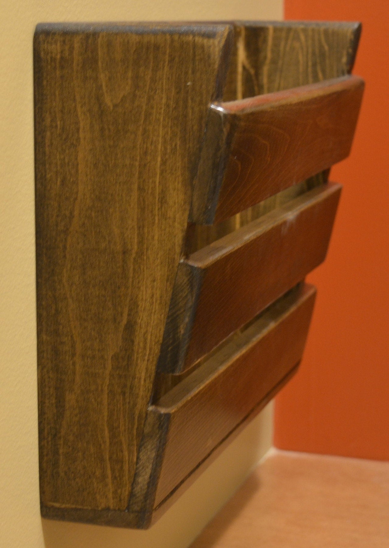 Wallmounted Desk Organizer Etsy