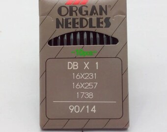 10 Pk. Organ Universal Sewing Machine Needles, Home Sewing Needles, Size 11, 14, 16, 18