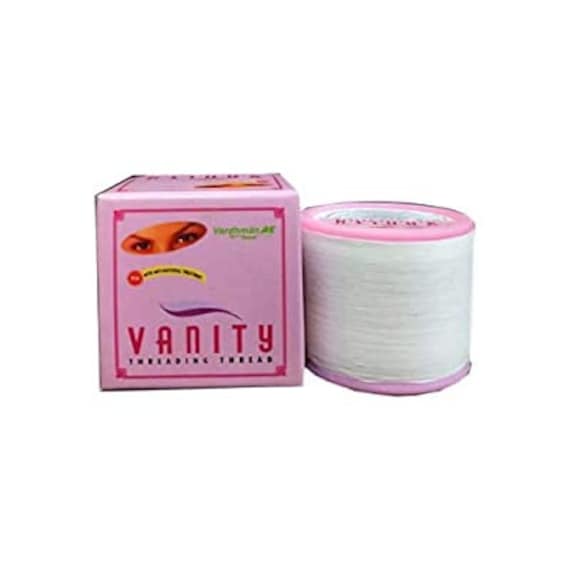 Vanity Cotton Eyebrow Thread Antiseptic for Facial Hair Remover Quilting  Jewellery & Beauty Embroidery Threads 