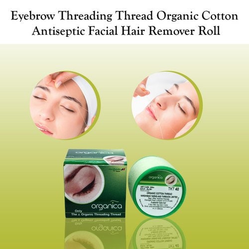 Buy Organica Cotton Organic Eyebrow Thread Antiseptic for Facial