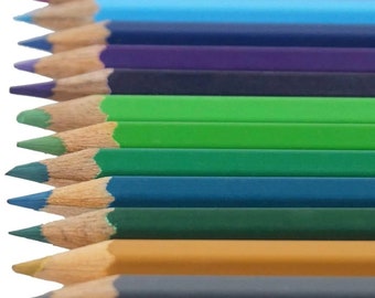 Color Pencils colouring Pencil Full Size Color Pencils- 24 Colours or Shades