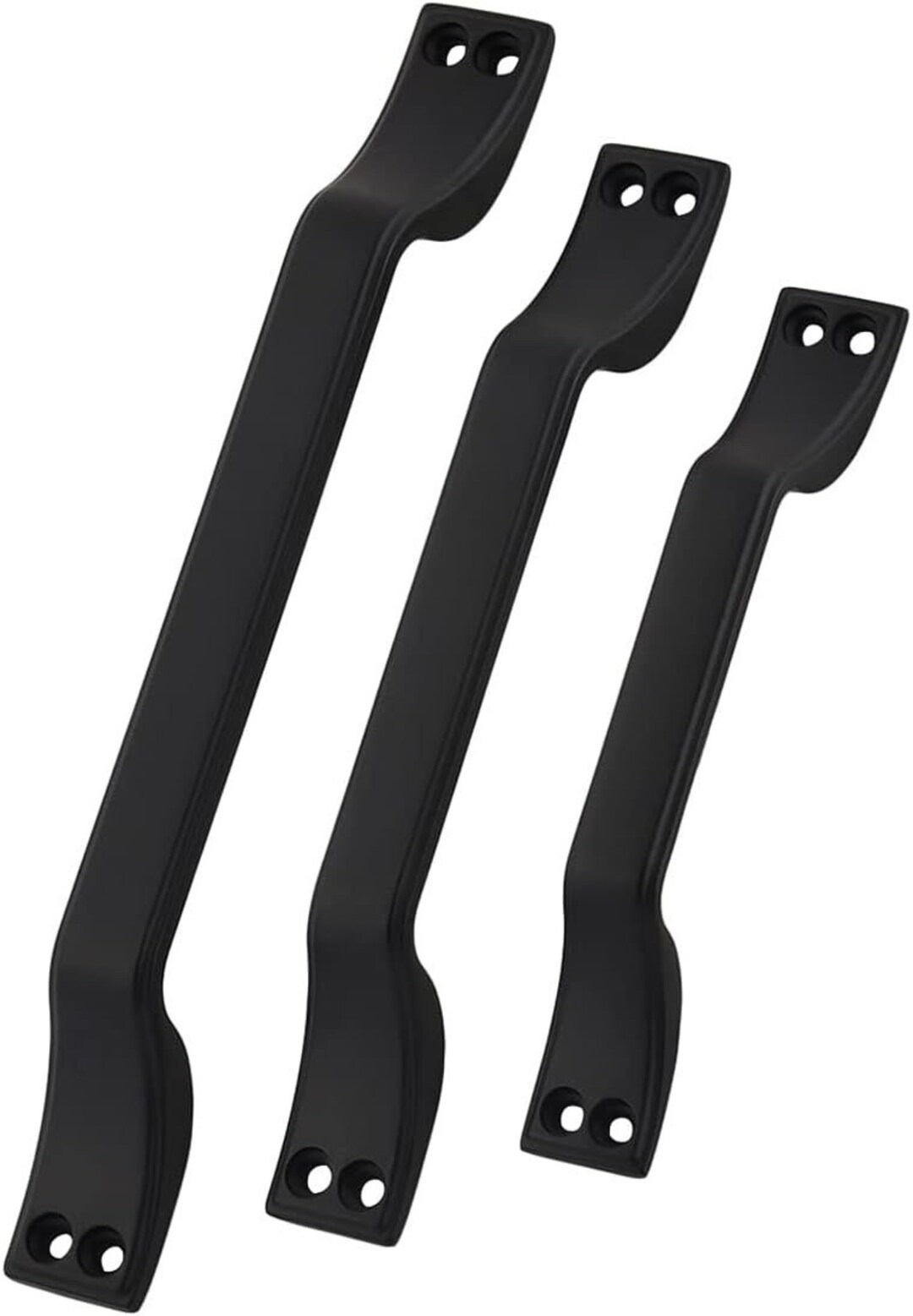 Black Pull. Black Barn Doors Hardware. Contemporary Door Handles. Drawer Pull.