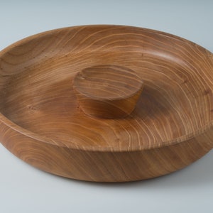 Large Exotic Wood Party Platter