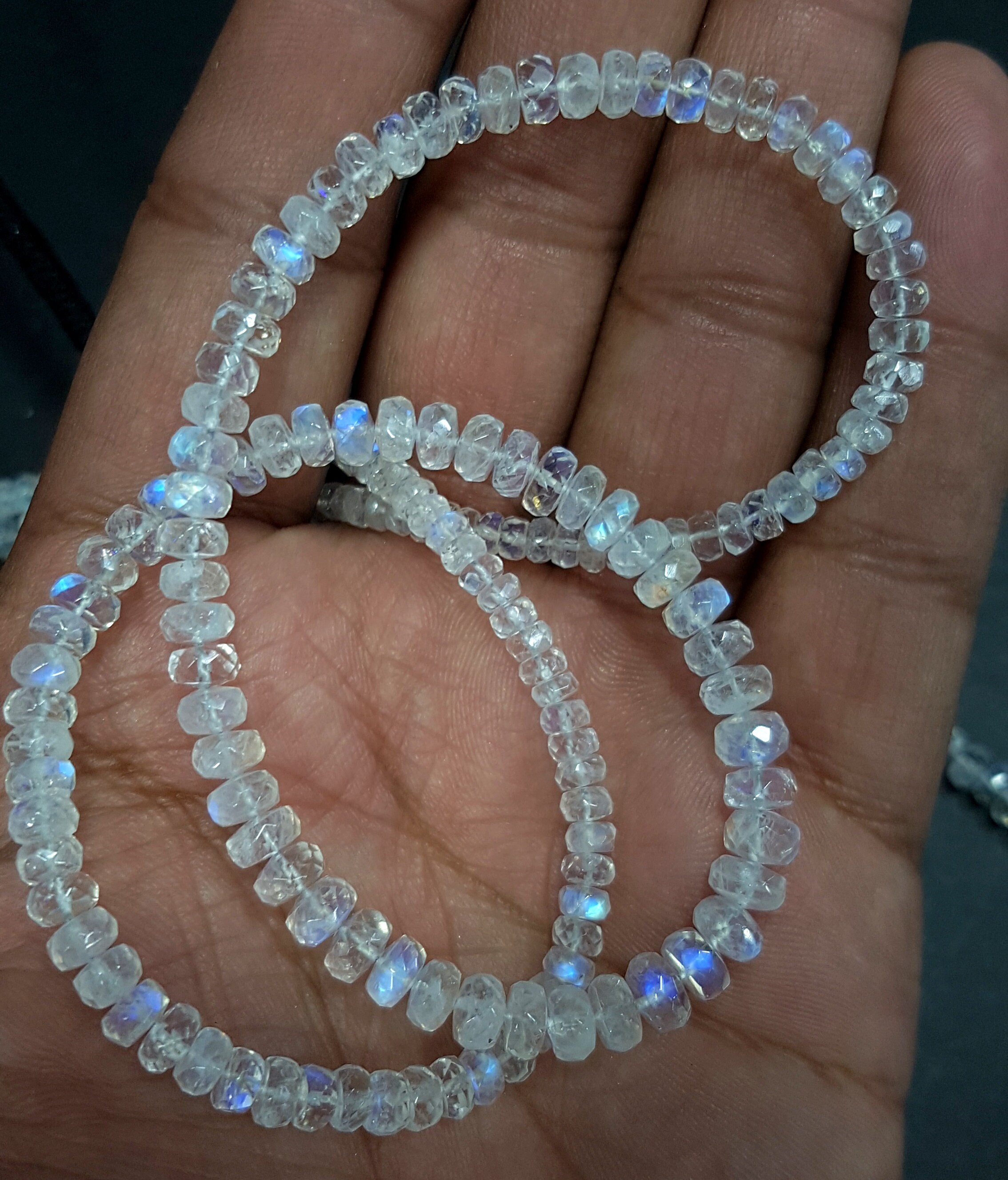 AAA MOONSTONE BEADS moonstone beads amazing moonstone Etsy
