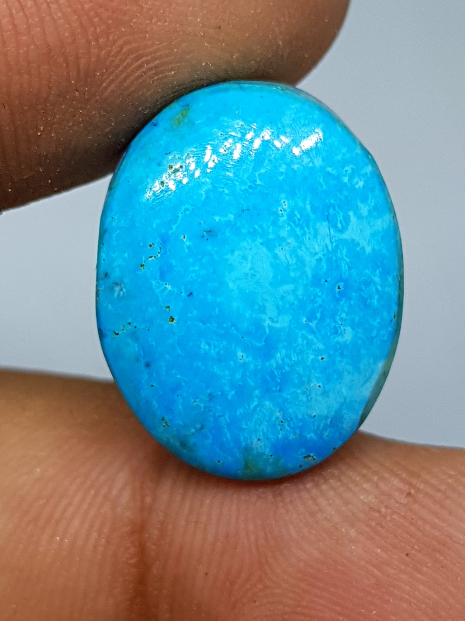 Amazing Blue Turquoise Cabochon Smooth Polished Turquoise | Etsy