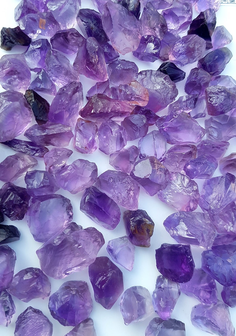 Natural Amethyst Rough Gemstone Polish Amethyst Raw Gemstone Etsy