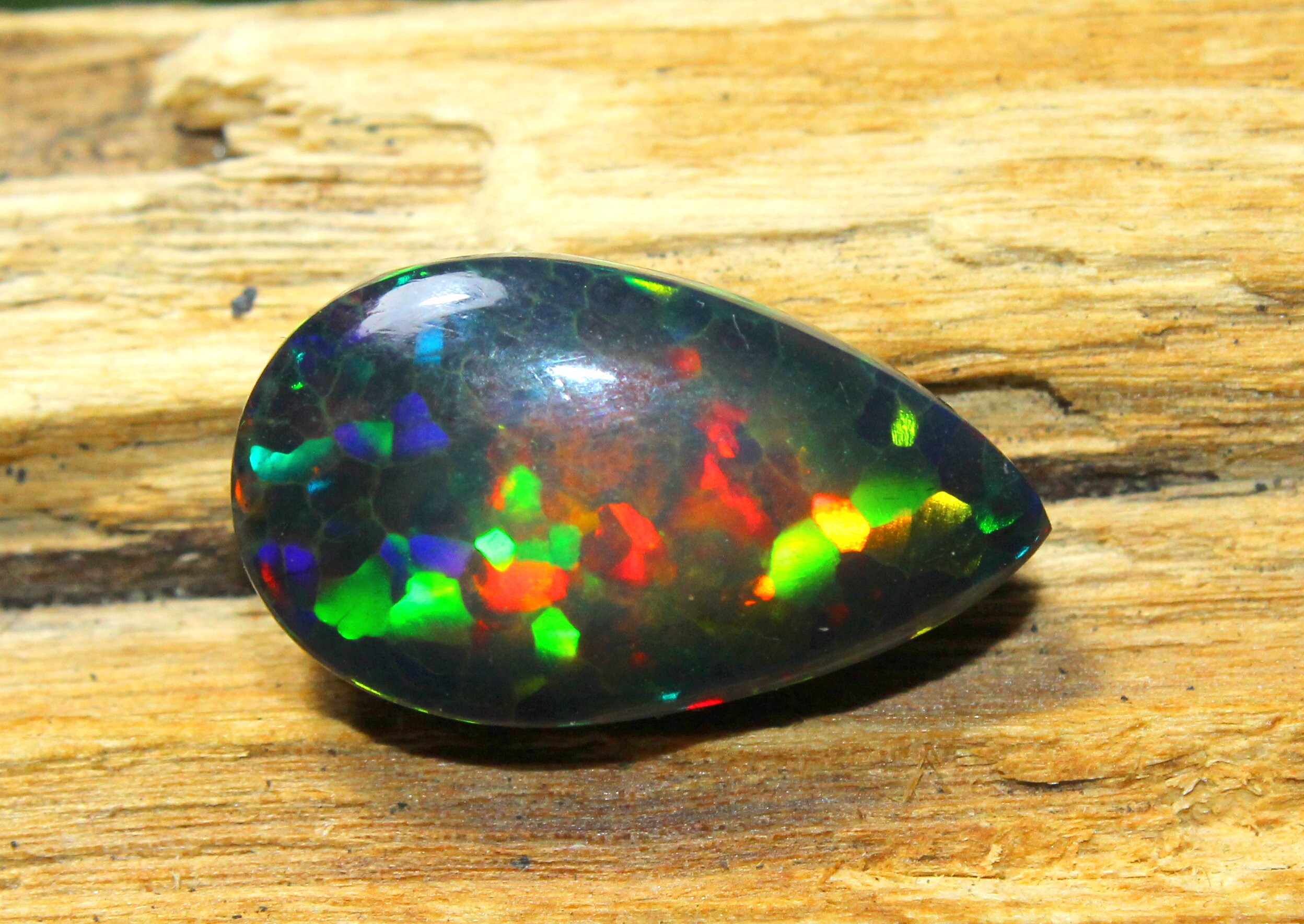 13.00 Carat Natural Black Ethiopian Opal Welo Black Opal Etsy