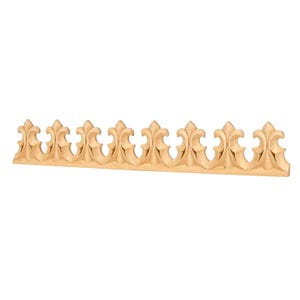 PAIR of Wood Carved Gothic Trims, Available from 2" to 5" High