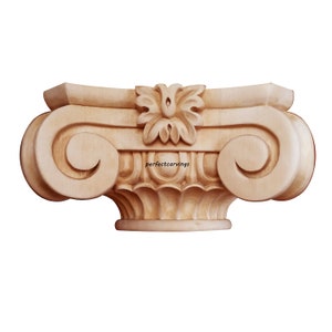 Scamozzi Capital for 3&quot; Full / Half Round Column & Moulding