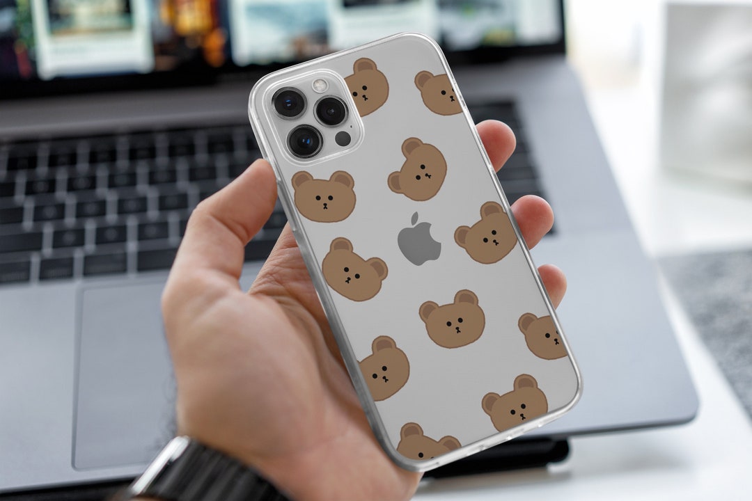 Cute Little Bear Phone Case for iPhone 13 12 Mini 11 Pro Max Etsy